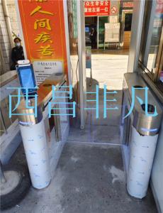 凉山彝族自治州西昌市冕宁县中医院通道闸 测温一体机
